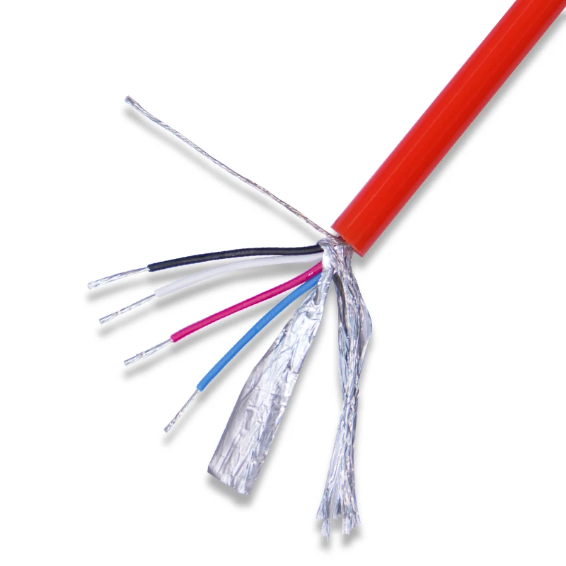 Tinned copper 4 6 8 10 Core shielded 0.08mm2 0.12mm2 0.2mm2 0.3mm2 0.4mm2 0.5mm2 instrument control cable