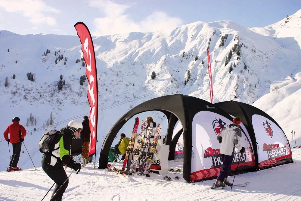 Factory Custom Promotional Shop 3*3m  4*4 meter  Air charge Marquee Gazebo Inflatable Tent Camping Outdoor