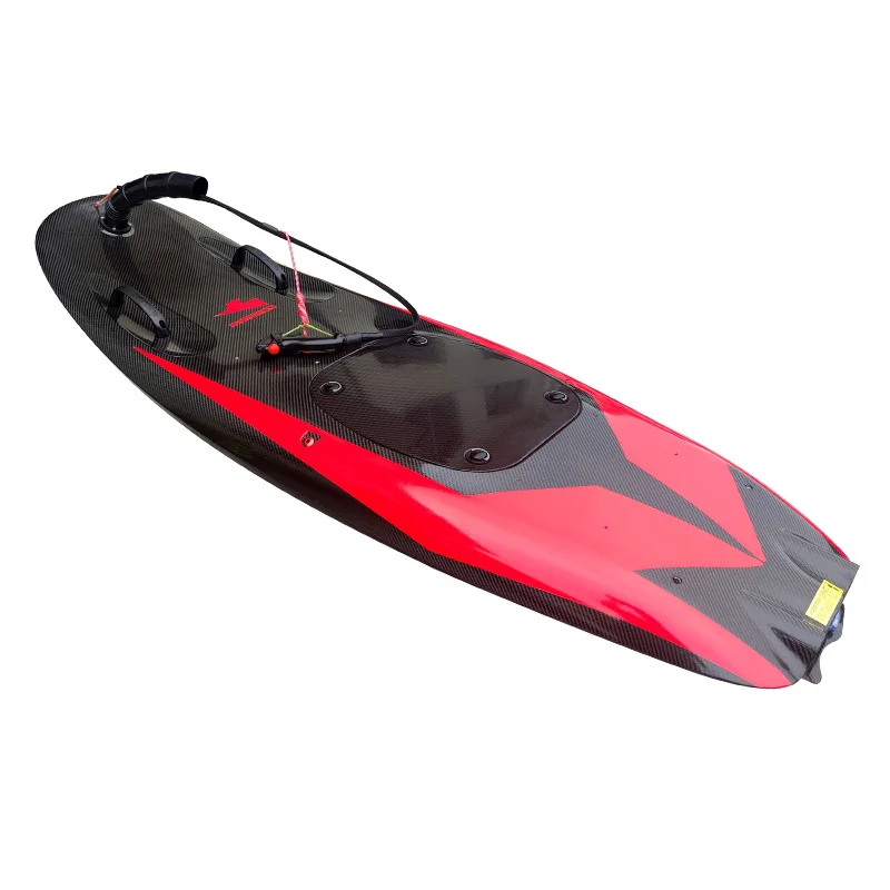 RUSH WAVE Professional High-speed Electric Power Surfboard Intelligent Standing Jet Motorboat Speed-up Pedal Water Craft