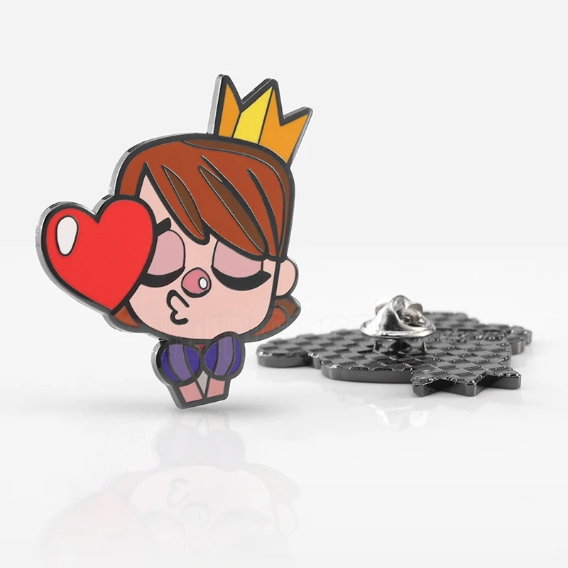 Custom Metal Anime Cartoon Hard Enamel Lapel Pins for Mobile Game from Audit Factory