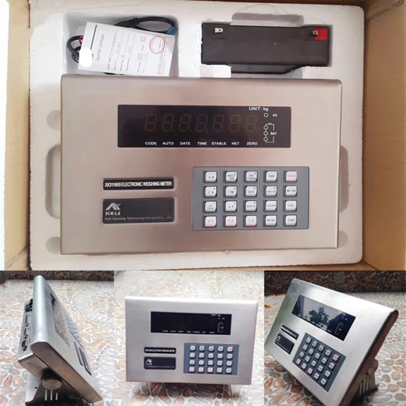 Высококлассный индикатор веса Keli XK3118K8 из нержавеющей стали для грузовых
