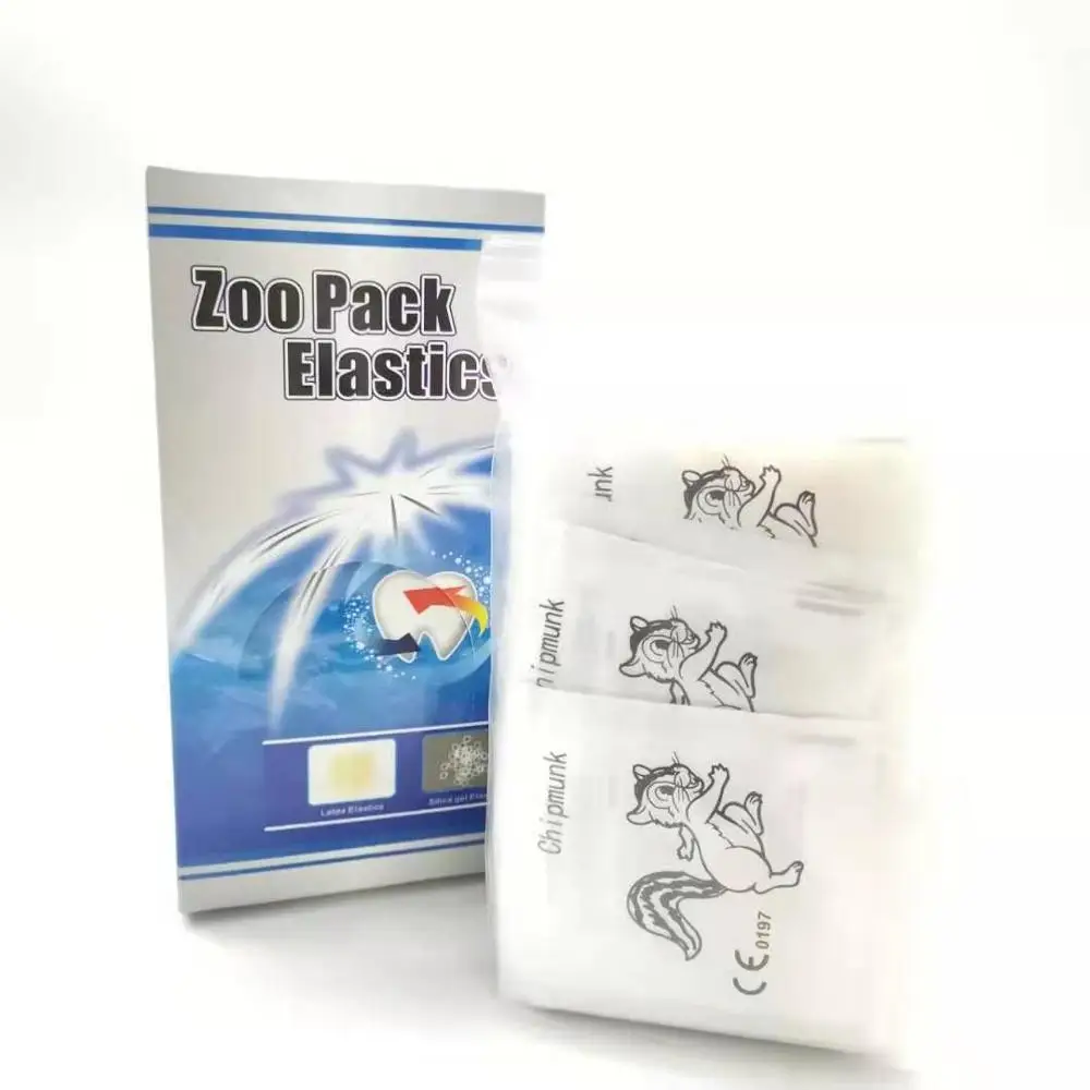 Orthodontic Elastic Material Good Price Dental Orthodontic Elastic Ties 6.4mm 3/16 Silicone Rubber Elastics O-Rings