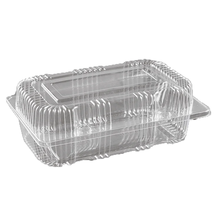 New Product Square Clear Disposable food container Kiwi Fruit Mango Packaging Plastic Shaped Box