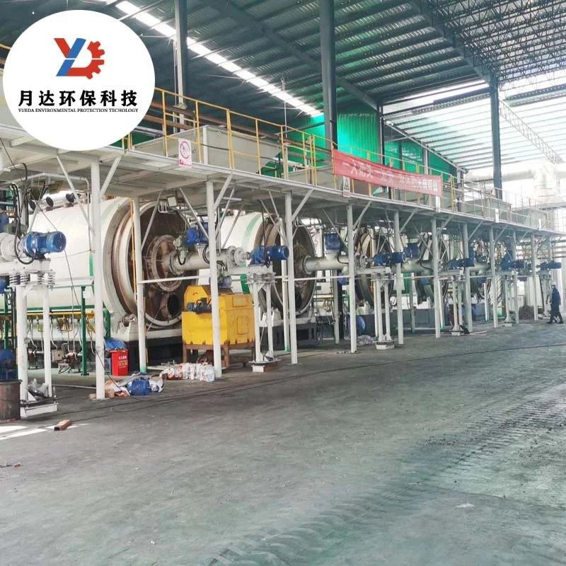Yueda Automatic Control High Output Tyre Pyrolysis Machine for sale