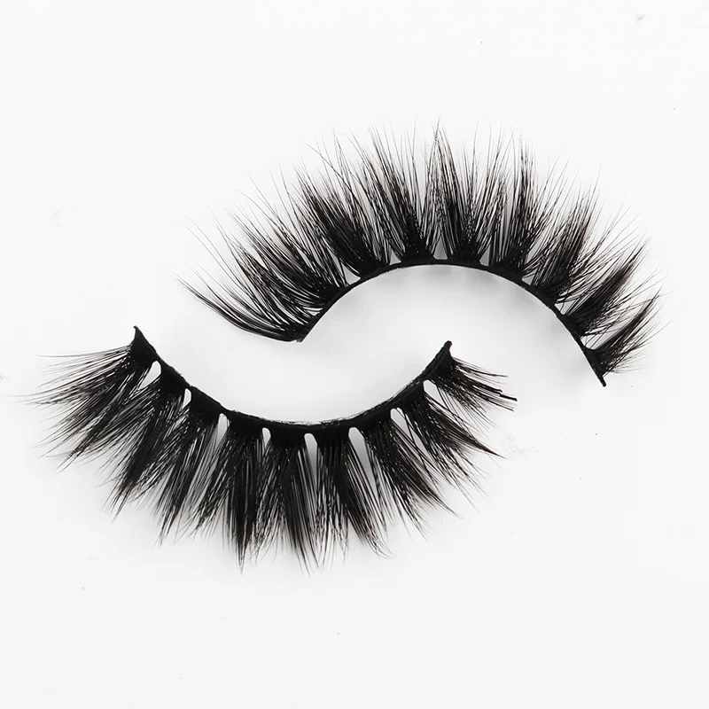 Superfine Band 3d Real Mink False Eyelashes Wispy Thick Long Fake Eye Lashes For Makeup