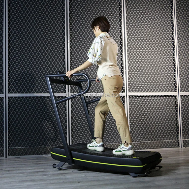 Commercial Fitness Non-motorized Speed Fit Woodway Treadmill Self-generated Curved Treadmill