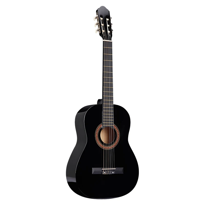 39 inch Nylon string Basswood Classical Guitars Practice Student Acoustic Guitar