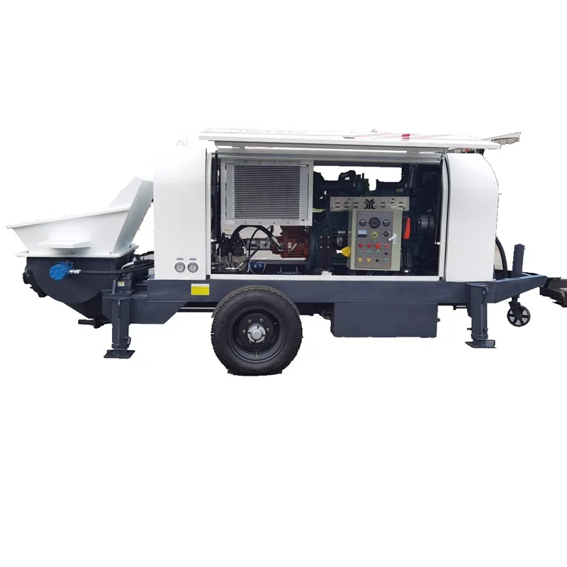 HBTS strong sealing and high pressure resistance concrete pump china 40m3/h 50m3/h hot selling concrete pumps