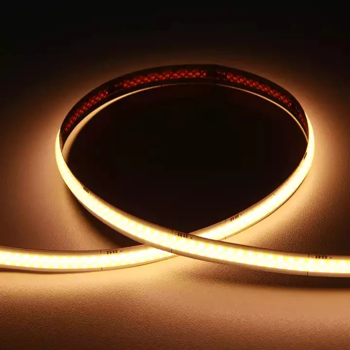 RGB Strip Flex Light High Temperature Resistant 85C 150C steam room 12V 24V 240 leds/m IP67 COB RGB LED Strip for Sauna Room