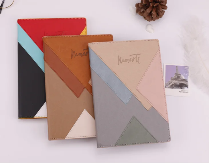 New Marble Design  Cheap Diary Book Traveler Journal Planner Embossed  Custom Notebook