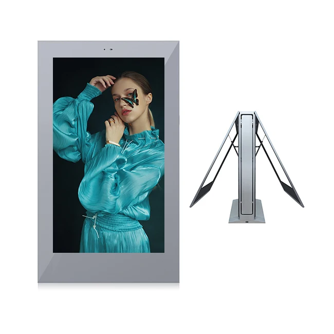 55 Inch Capacitive Android Large Monitor Floor Standing Touch Screen Monitor Digital Signage Advertising Display