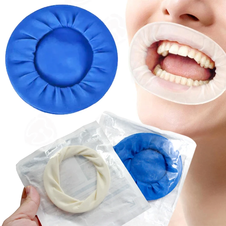 High Quality Dental Orthodontic Materials Disposable dental Rubber Cheek Retractor dam