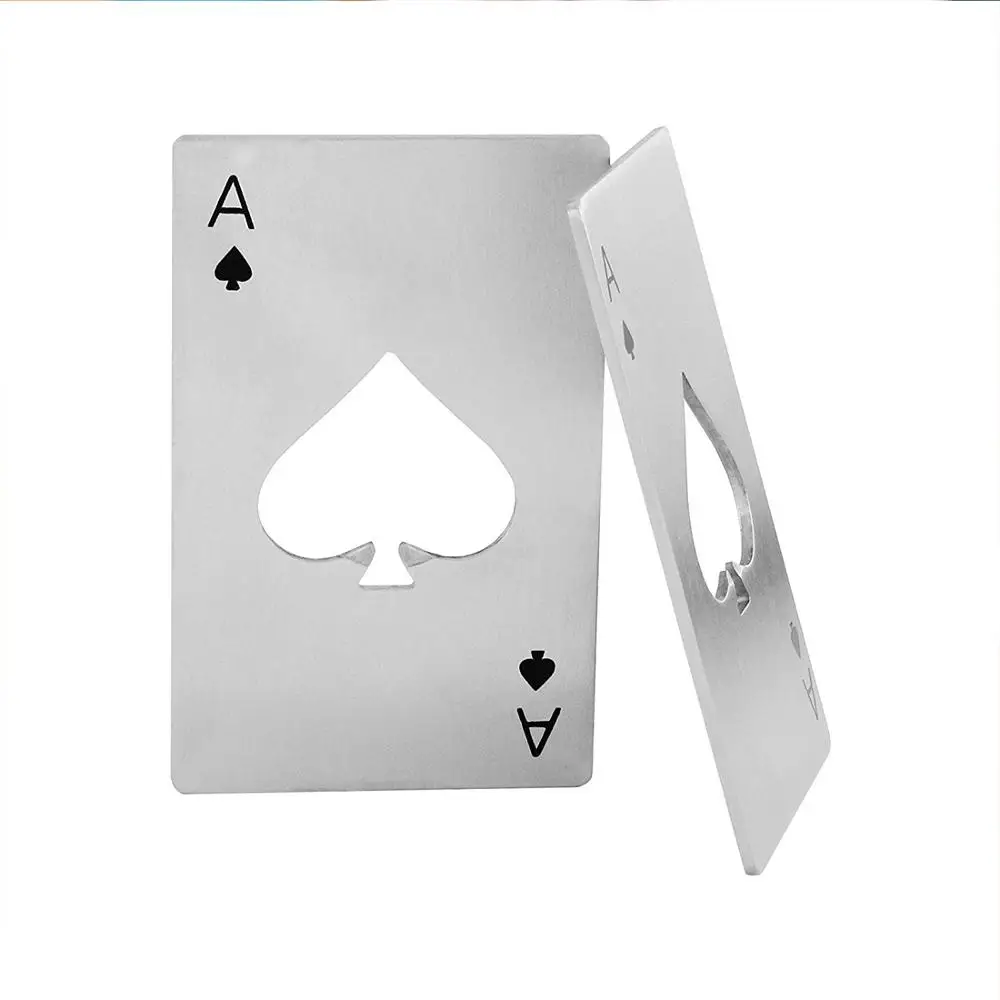 Ywbeyond сувениры для вечеринок открывалка покерных бутылок игральная карта Ace of Spades инструмент бара пивных подарок кухонные принадлежности