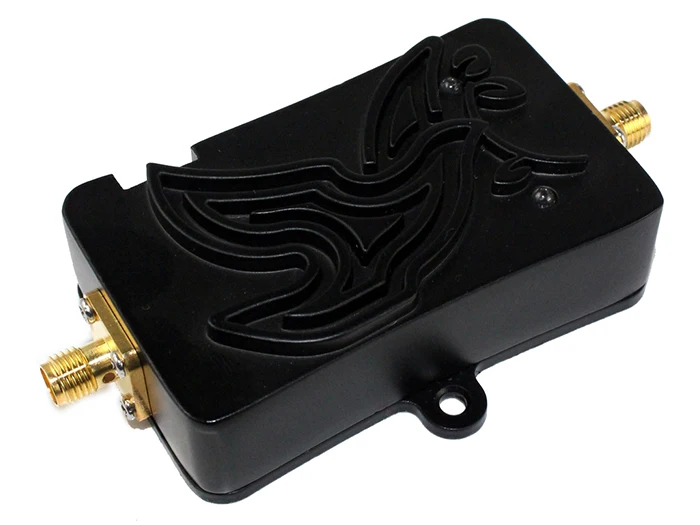 High power wifi booster 20w wifi Broadband amplifier with wifi router connecting