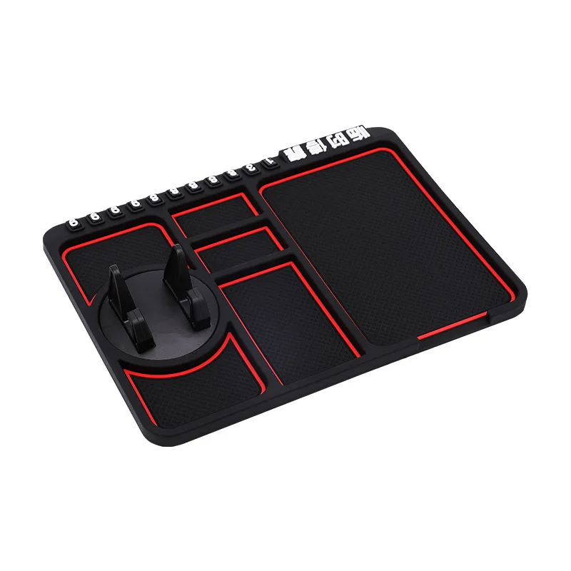 Wholesale 2022 new arrival car mobile phone holder PVC anti-slip pad multifunctional non-slip mat