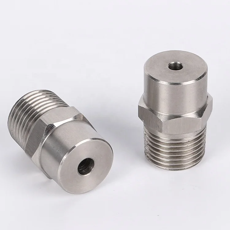 BYCO 1/4 BSPT Metal Low Pressure Solid Full Cone Mist Spray Nozzle For Cooling
