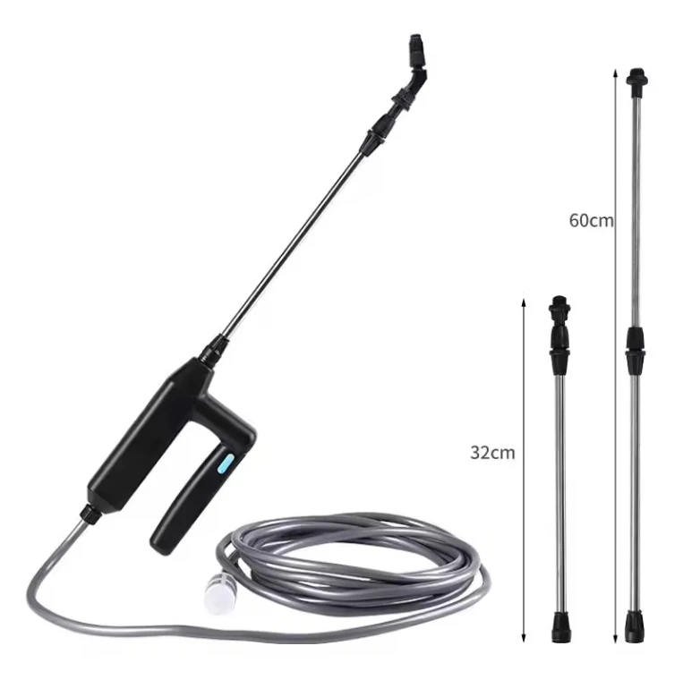 Agriculture garden adjustable lance 2000mah 7.4v battery sprayer gun
