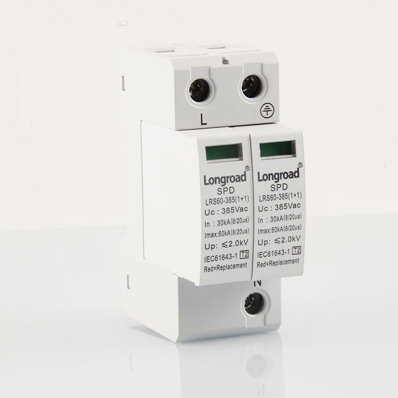 Solar Dc Surge Protective Device Spd Surge Arrester 30kA-60kA