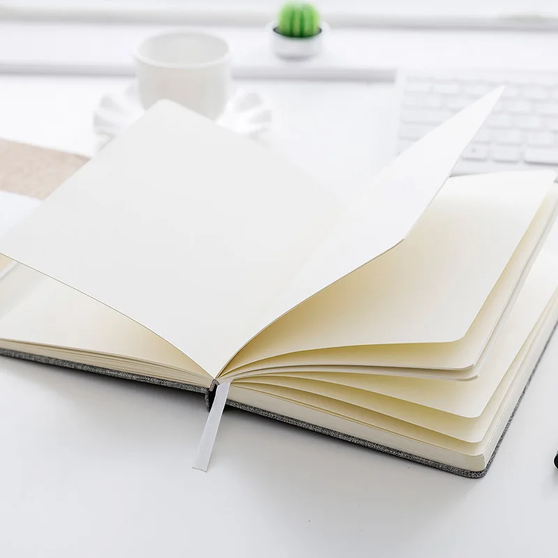 Promotion A5 A6 Stationery Canvas Linen Hardcover Notebooks Custom Fabric Linen Journal Stationery with Lines for Wholesale