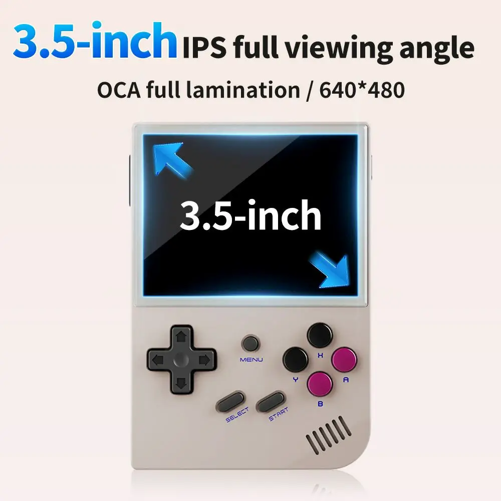 RG35XX Retro Handheld Game Console Linux System 3.5 Inch IPS Screen Cortex-A9 Portable Pocket Video Player