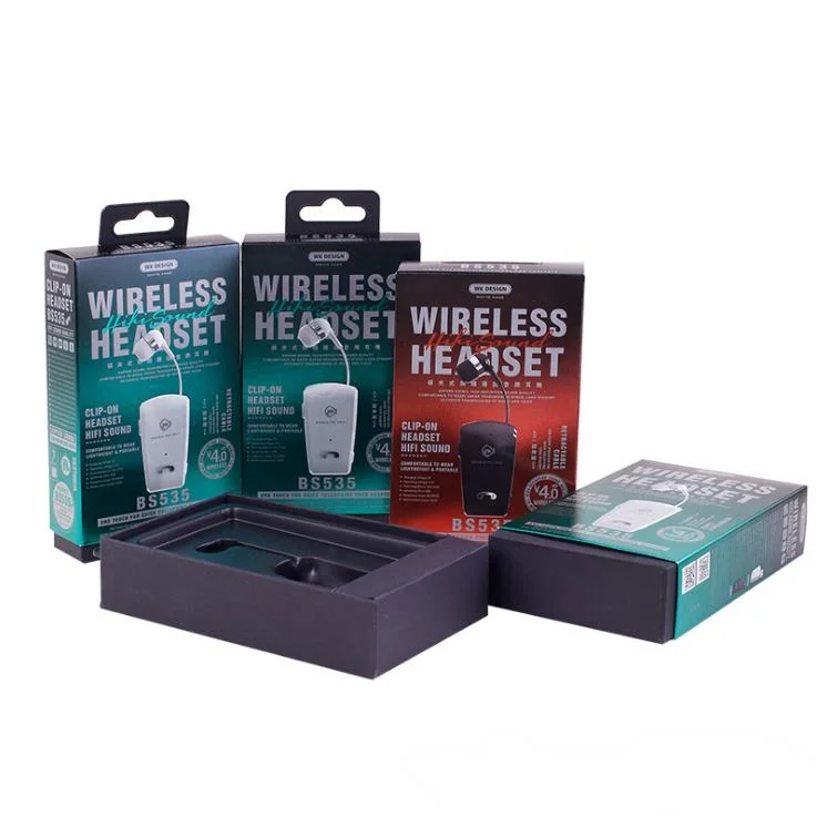 Customized  air pods packaging boxes TWS earphone box earbuds box from China manufacturer