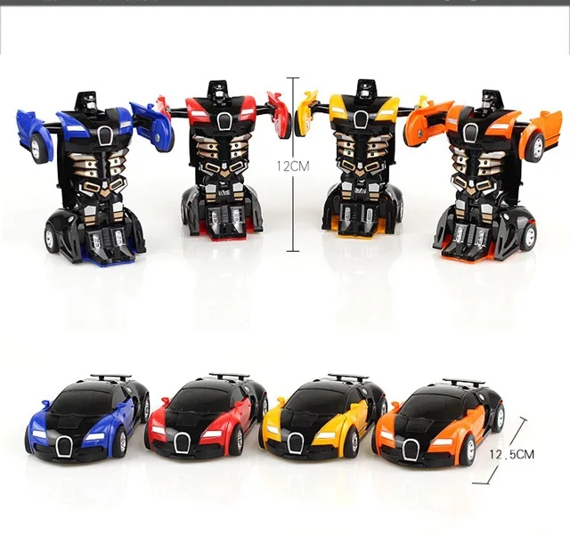 Wholesale  Remote Car Toy Radio Control Transformation Robot  Car Toys For Kids
