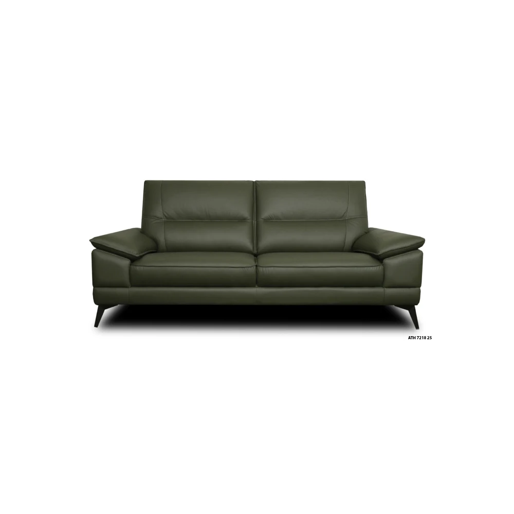 Sofa ATH 7218 Living Room Modern Home Furniture Genuine Leather Fabric Modular Design 3+2+1 Couch Lounges Comfortable Malaysia