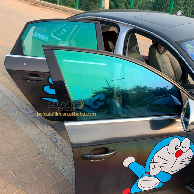 Меняющая цвет окошко ТИНТ автомобильные наклейки Фиолетовый Автомобиль Виниловая оболочка пленка для автомобиля защитная