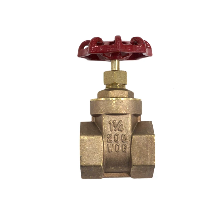 NPT BSP Thread Custom 200 WOG Forged Kitz Brass Water Gate Valve