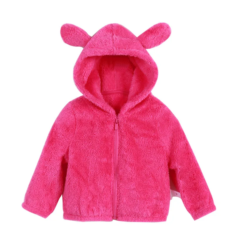 
FITBEAR Brand Cute Baby Top Outwear Clothes Warm Baby Animal Hoodie with Ears 