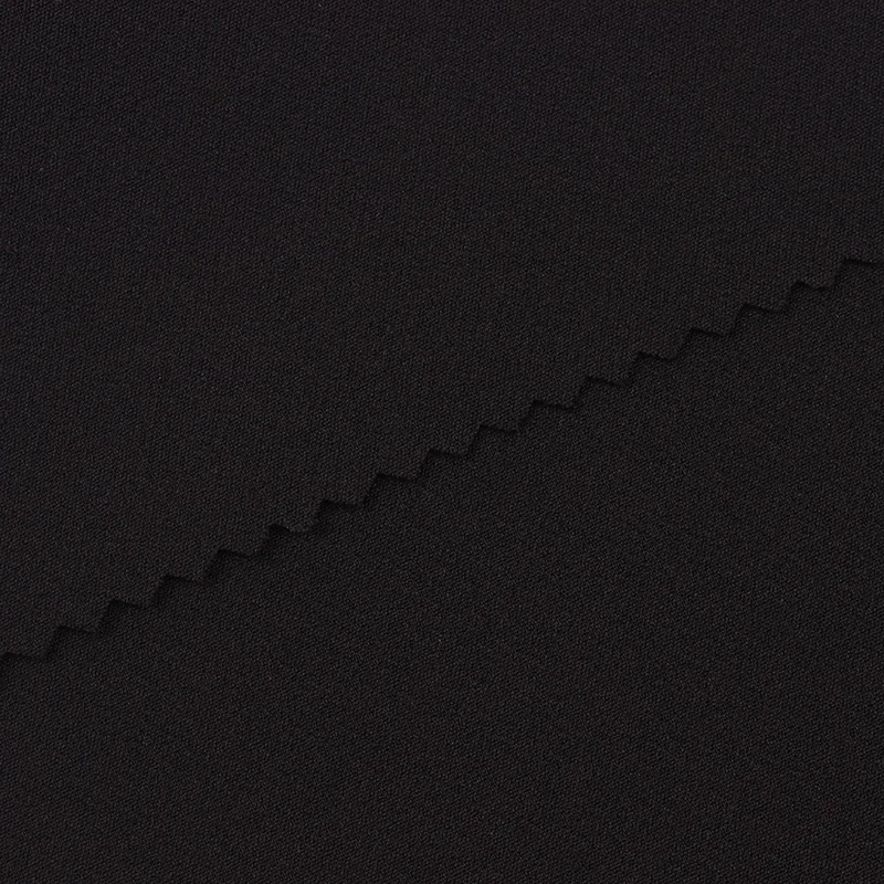 Высокая эластичность, 88% полиэстер, 12% спандекс, скручивающаяся двухслойная четырехсторонняя эластичная ткань для спортивной одежды, брюк