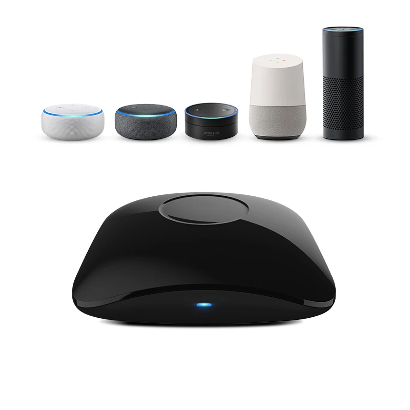 Wireless smart home technology BroadLink RM4 pro universal IR smart remote control for lights and appliances