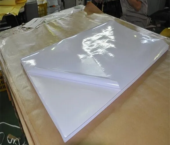 Waterproof Glossy Vinyl Sticker Paper For Label Printer