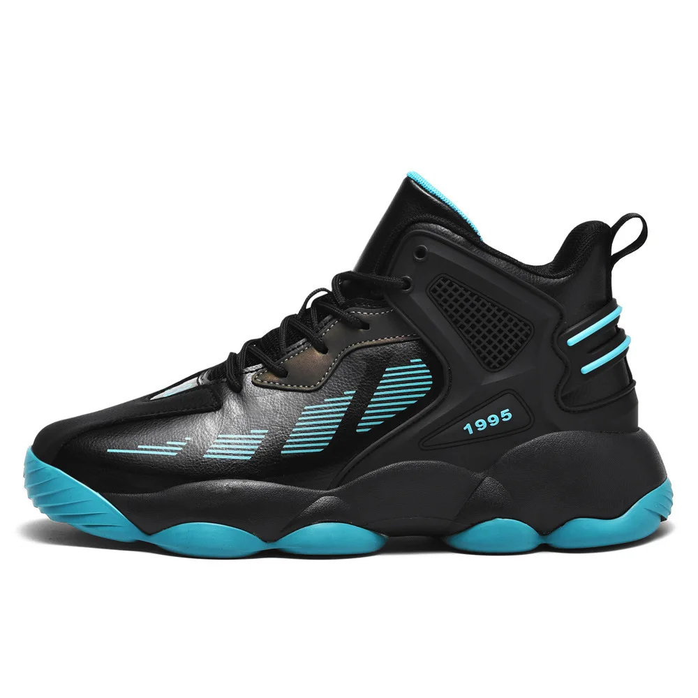 Large size basketball shoes high-quality and high top running shoes men sports shoes