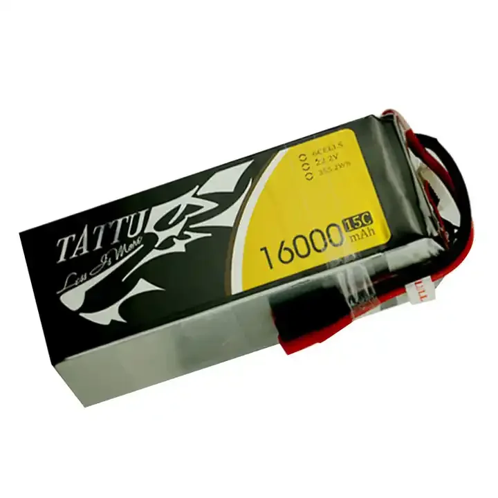 Tattu 6S 15C 25C 22.2V 10000mAh 12000mAh 16000mAh 22000mAh 30000mAh Lipo drones accessories battery for drone agriculture