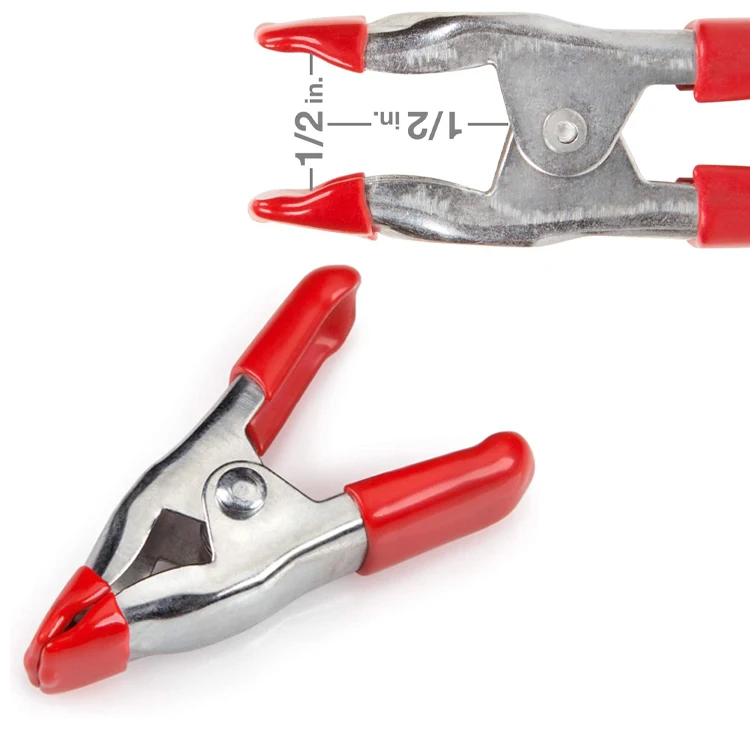 YUHANG 1/2 дюймов мини металлический стальной пружинный зажим