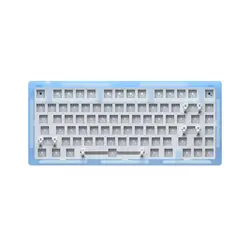 ACR75 75% 81 Keys A rcylic Gasket Mount RGB DIY Mechanical Keyboard Kit with Acrylic-Stacked Case