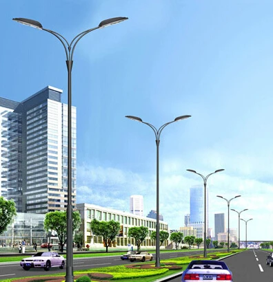 led street light 100w with camera in smart cities light polysilicon rain protection street lamp