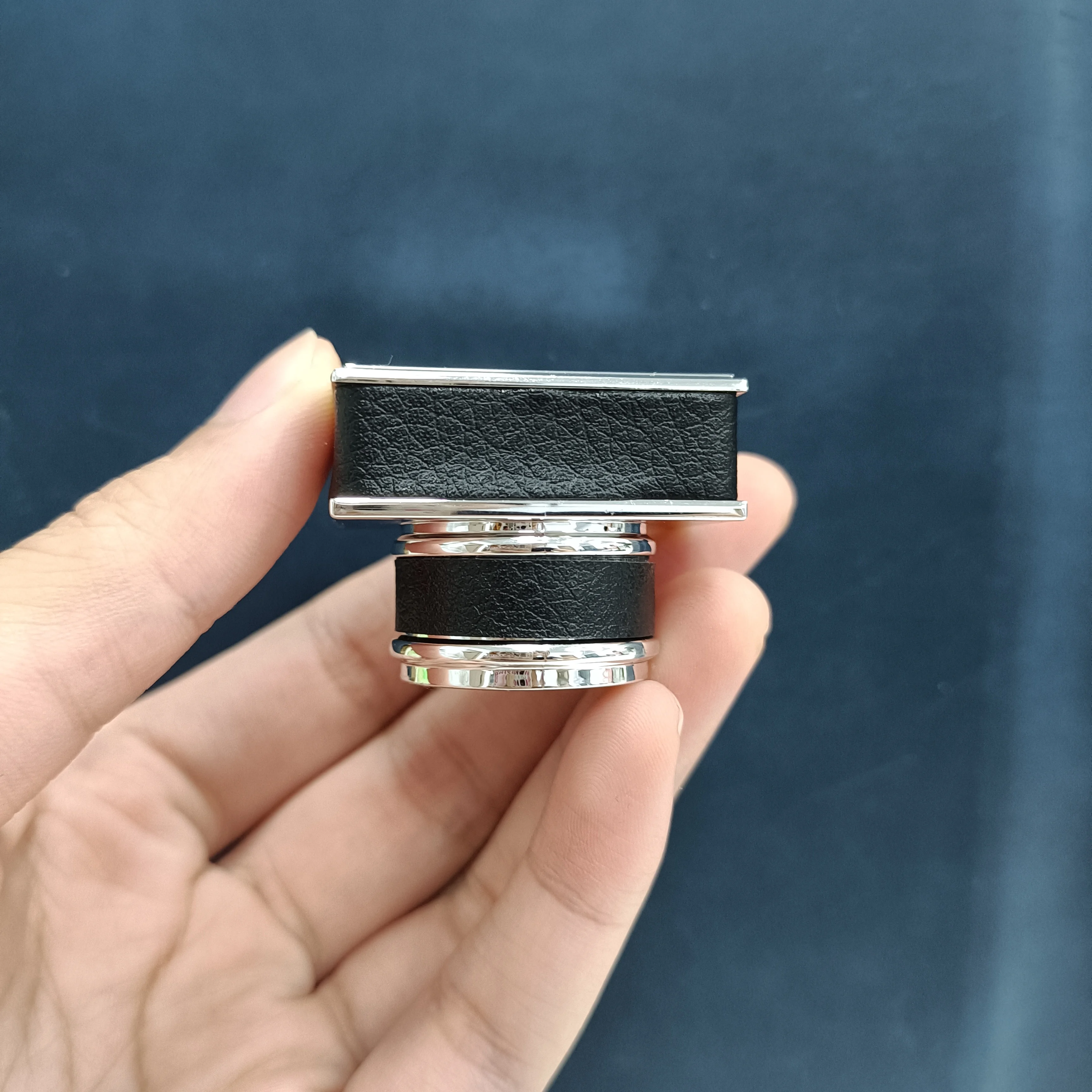 White Luxury Leather Perfume Bottla Cap 15mm Packaging Lid Colorful Fragrance Bottle Cap