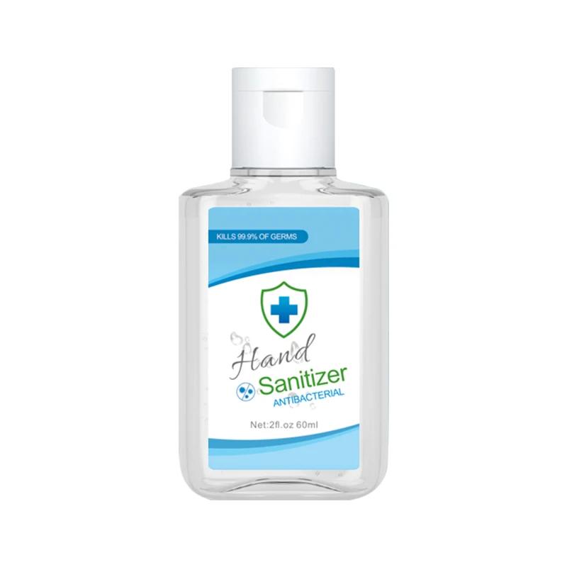 
In Stock Waterless Bulk Hand Sanitizer Gel 60ml 70% 60ml sanitizer hand small size 