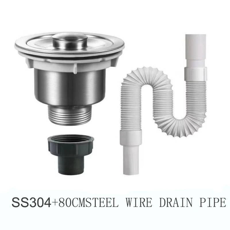 Bangqi Modern Design 110mm 140mm Stainless Steel Kitchen Sink Drain Strainer Chrome Plated Usage for Basin