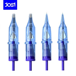 JOSI Tattoo Needles Safety Cartridge 20pcs RL/RM/M1/RS 0.3mm/0.35mm for Tattoo Cartridge Machine Pen Professional Needles