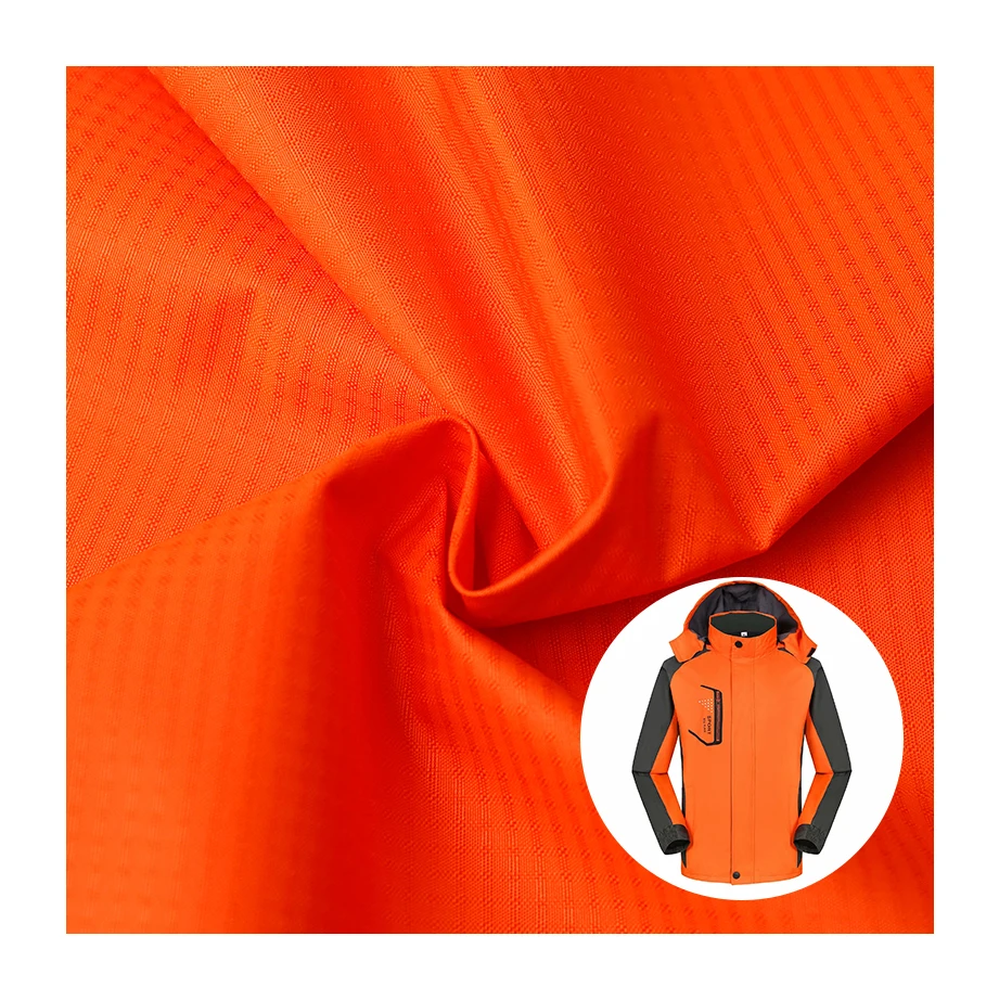 
WEITAI 75D * 75D персиковая кожа 100% полиэфирная ткань 236T тройная линия водонепроницаемая полиэфирная ткань для курток 