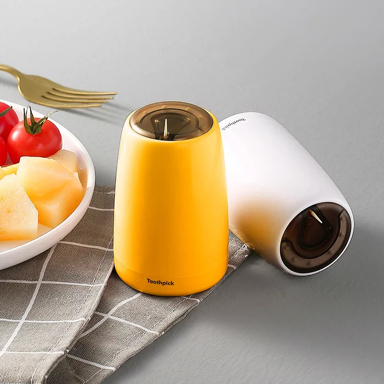 Kitchen Accessories Portable Plastic Toothpick Boxes Holder