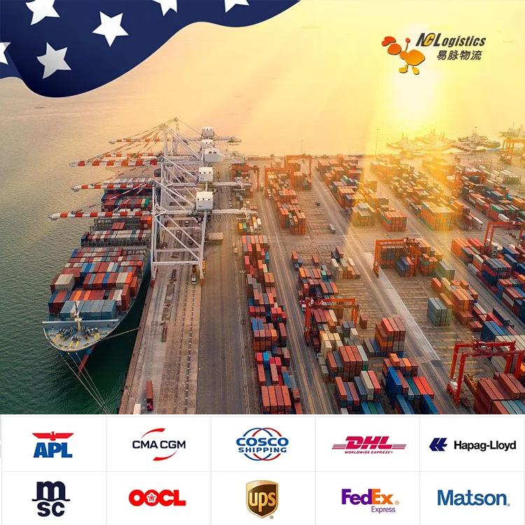 China Top 10 Freight Forwarder Door To Door Delivery Services Shipping From China Logistics Companies To United States Canada