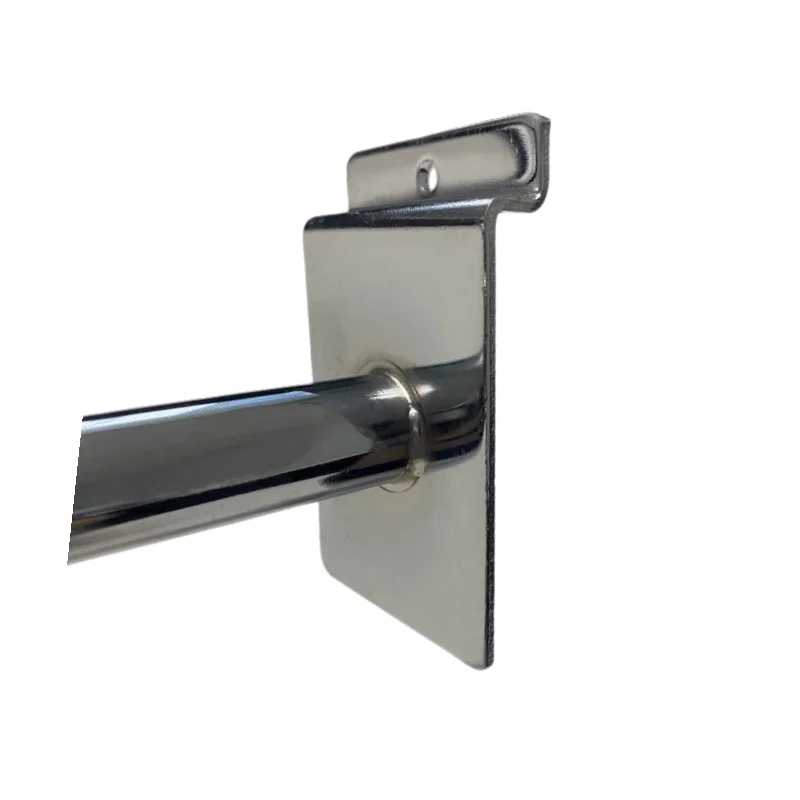 Slatwall Gridwall Waterfall Metal Display Hook with 7 Beads for Supermarket Garment Store Display Fixture