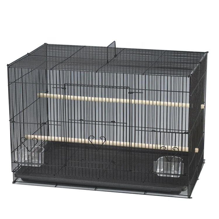 Free Shipping Stainless Material Big Size Collapsible Lovebird Breeding Macaw Bird Cage Big Size 1pc For Sale