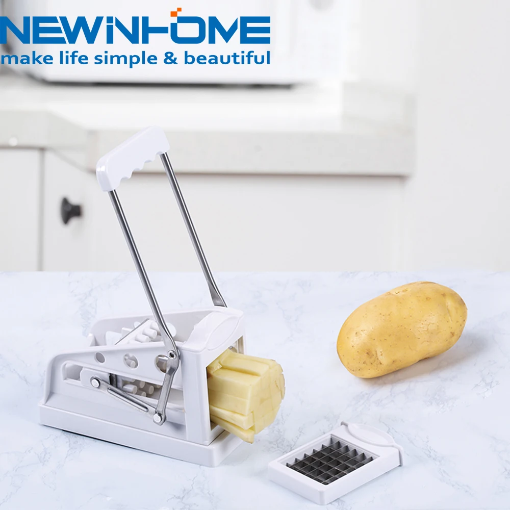 Stainless Steel Potato Cutter, French Fries Cutter Machine Potato Cutting
