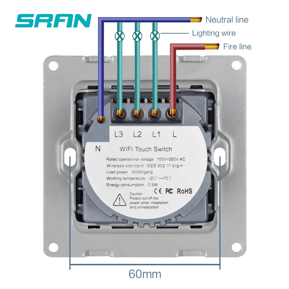 Different Kind Of Baords Touch Switch Asian Standard Wireless Switches