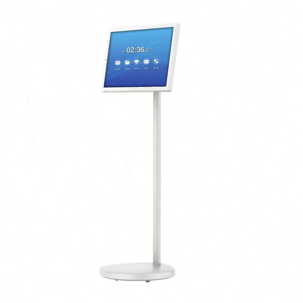 Stand By Me Indoor LCD Wireless Display Smart Capacitive Touch Rechargeable Rotatable Moveable Stand Lcd Monitor